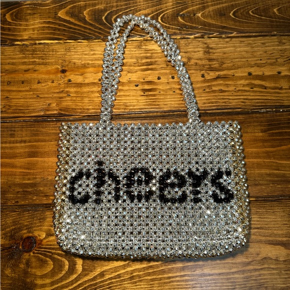 Handbags - Cheers beaded handbag